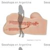 Masturbador vagina y ano con suave textura